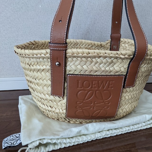 【美品】LOEWE かごバッグ保存袋