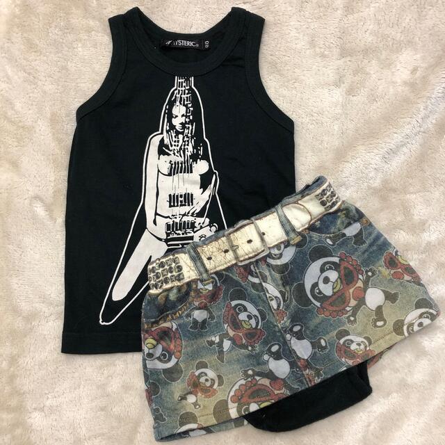 HYSTERIC MINI(ヒステリックミニ)のHYSTERIC MINI★Joey♡80set キッズ/ベビー/マタニティのベビー服(~85cm)(スカート)の商品写真