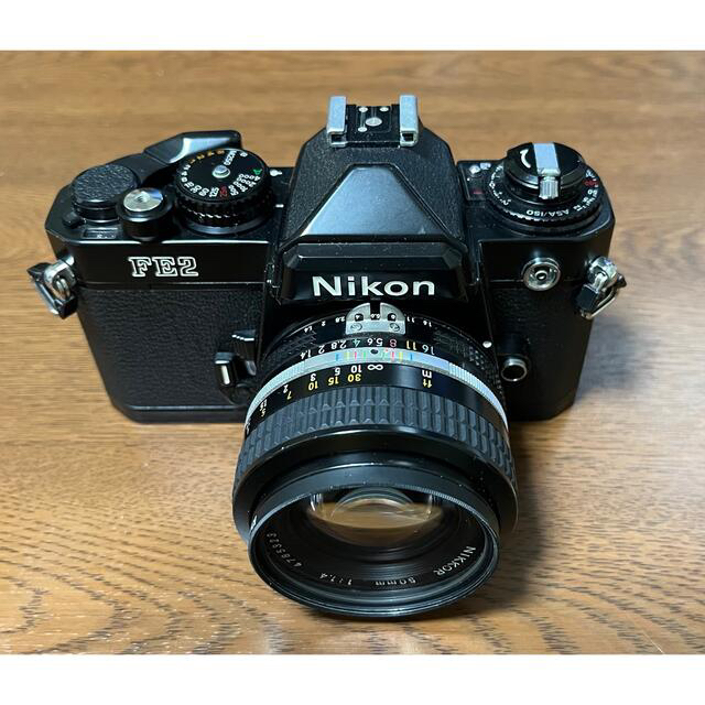NIikon FE2 & 50mmf1.4 & 取扱説明書他 - フィルムカメラ