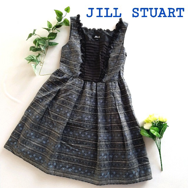 美品 ジルスチュアート JILLSTUART ドレス ワンピース 結婚式 二次会