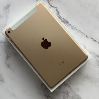 アップル(Apple)の[超美品] Apple iPad mini4SIMフリー16GB  新品ケース付(タブレット)