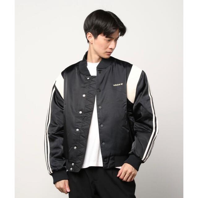 ヨンジュン】 adidas - adidas SATIN VAR JACKE / アディダス サテン