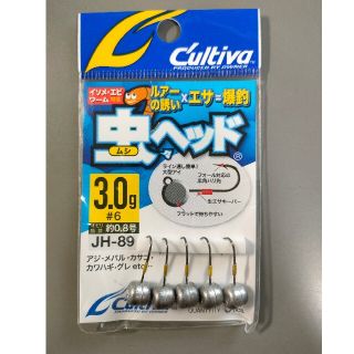 虫ヘッド３ｇ(ルアー用品)