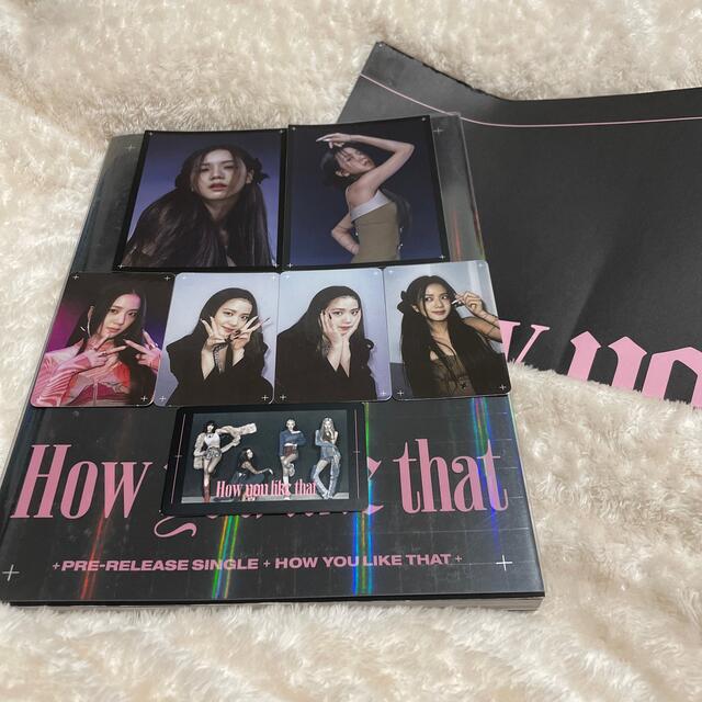 H_ジスちゃんグッズblackpink How You Like That ジス　セット