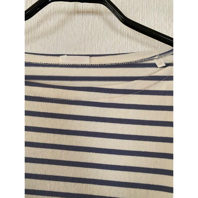 COMOLI(コモリ)のcomoli ボーダーTシャツ バスクシャツ メンズのトップス(Tシャツ/カットソー(七分/長袖))の商品写真