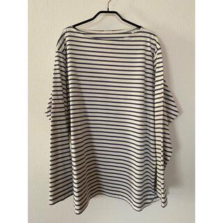 コモリ(COMOLI)のcomoli ボーダーTシャツ バスクシャツ(Tシャツ/カットソー(七分/長袖))