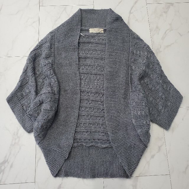 ZARA(ザラ)の【新入荷！】ZARA KNIT　ドルマン　ニット　カーディガン　レディース　服 レディースのトップス(カーディガン)の商品写真