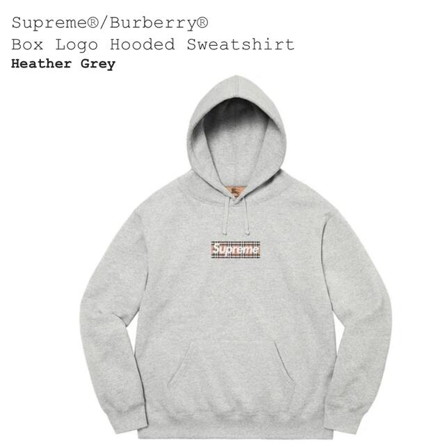 Supreme(シュプリーム)のSupreme Burberry Box Logo Hooded Sweat メンズのトップス(パーカー)の商品写真