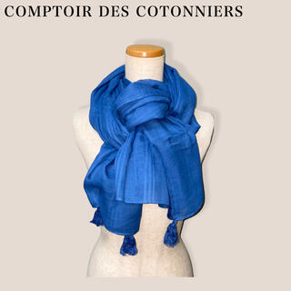 コントワーデコトニエ(Comptoir des cotonniers)の【COMPTOIR DES COTONNIERS】ストール　2555→2300(ストール/パシュミナ)