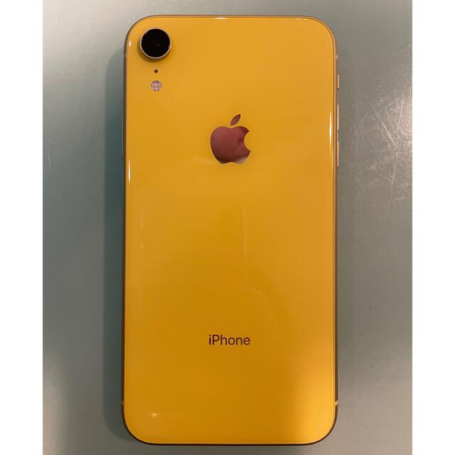 [3/17までの出品] iPhone XR イエロー 128GB SIMフリー