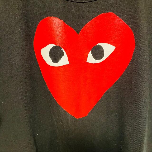 【即発】COMME des GARCONS ハートプリント メンズ カットソー