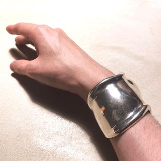 Tiffany & Co. - 70s ビンテージ TIFFANY ボーンカフ ラージ