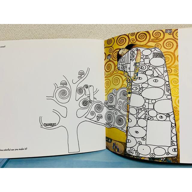 Coloring Book Gustav Klimt グスタフ・クリムト ぬりえ エンタメ/ホビーの本(洋書)の商品写真