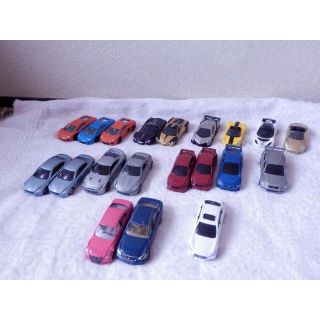 タカラトミー(Takara Tomy)の❤️絶版★多数❤️トミカ２０台セット★スポーツカー・セダン車・外車・名車・エボ(ミニカー)