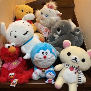 【別売り可】ディズニー　アンパンマン　犬　ぬいぐるみ　セット