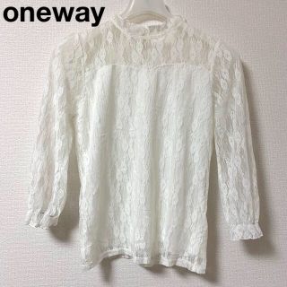 ワンウェイ(one*way)のoneway  レース ブラウス トップス(シャツ/ブラウス(長袖/七分))