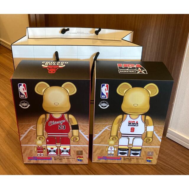 セットです MEDICOM TOY - BE@RBRICK Michael Jordan 100% & 400%の ジョーダン