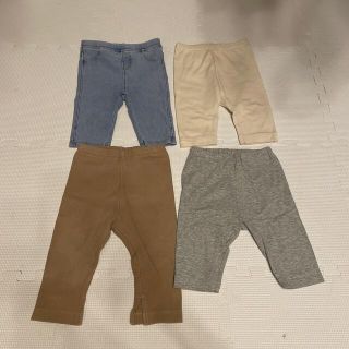 ユニクロ(UNIQLO)のUNIQLOベビー　80cm 4枚セット(パンツ)