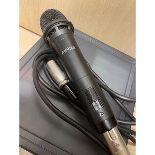 オーディオテクニカ(audio-technica)のFIFINE ダイナミック　マイク　キャノンケーブルセット(マイク)