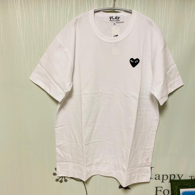 COMME des GARCONS(コムデギャルソン)の【即発】COMME des GARCONS ハートロゴ カットソー メンズ メンズのトップス(Tシャツ/カットソー(半袖/袖なし))の商品写真