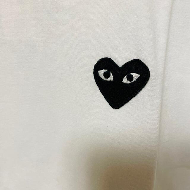 COMME des GARCONS(コムデギャルソン)の【即発】COMME des GARCONS ハートロゴ カットソー メンズ メンズのトップス(Tシャツ/カットソー(半袖/袖なし))の商品写真