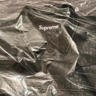 シュプリーム(Supreme)のSupreme Faux Croc Car Coat Black サイズL(その他)