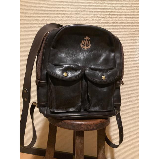 RRL レザー　バッグパック