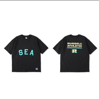 ウィンダンシー(WIND AND SEA)のatmos x RUSSELL ATHLETIC x WIND AND SEA(Tシャツ/カットソー(半袖/袖なし))