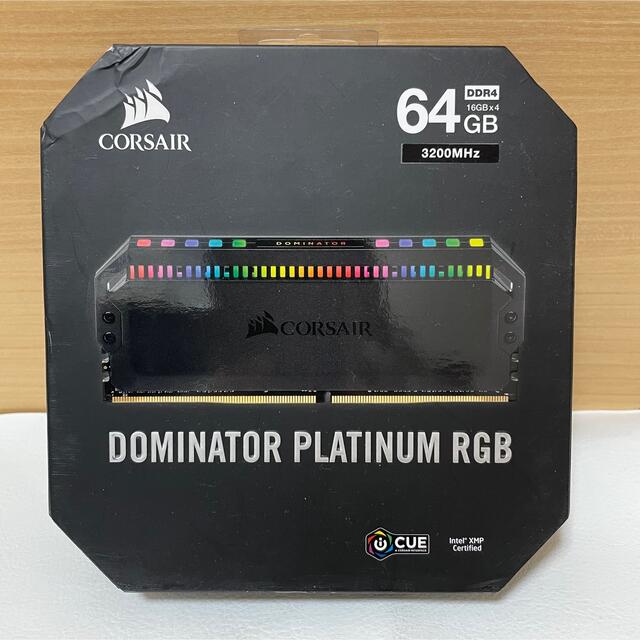 ★美品★CORSAIR／DOMINATOR PLATINUM RGB 64GB