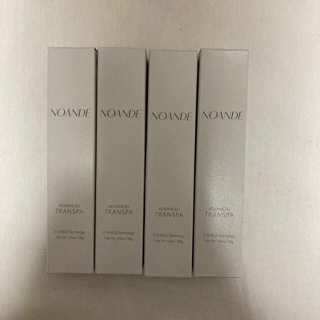 新品未使用品 NOANDE ノアンデ アドバンスドトランスパ×4本セット