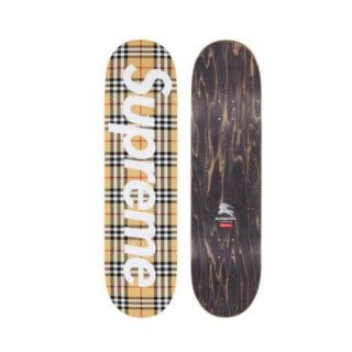 シュプリーム(Supreme)のSupreme Burberry Skateboard Beige(スケートボード)