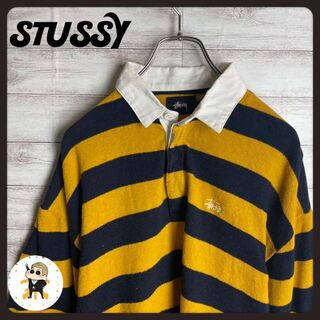 STUSSY - 【希少カラー】ステューシー☆刺繍ワンポイントラガーシャツ 
