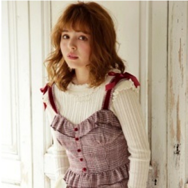 LIZ LISA - LIZ LISA チェック柄 ビスチェ セットアップ LIZ LISA - LIZ LISA チェック柄 ビスチェ セットアップ