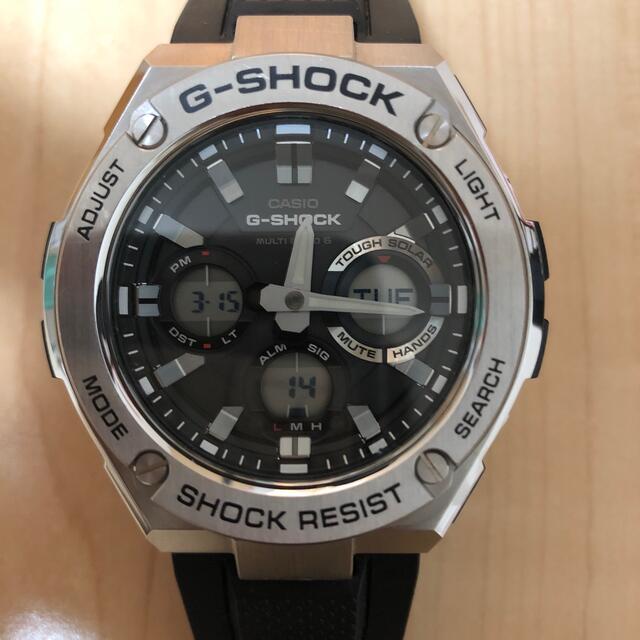 G-SHOCK(ジーショック)のGスチール　美品 メンズの時計(腕時計(デジタル))の商品写真