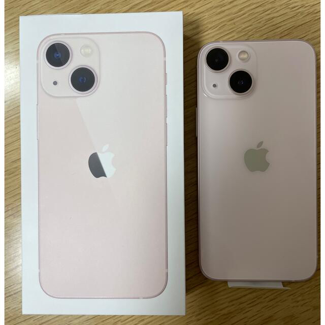 未使用品　iPhone 13 mini ピンク 256 GB SIMフリー　本体