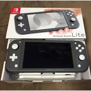 ニンテンドースイッチ(Nintendo Switch)のNintendoSwitchLite グレー(家庭用ゲーム機本体)