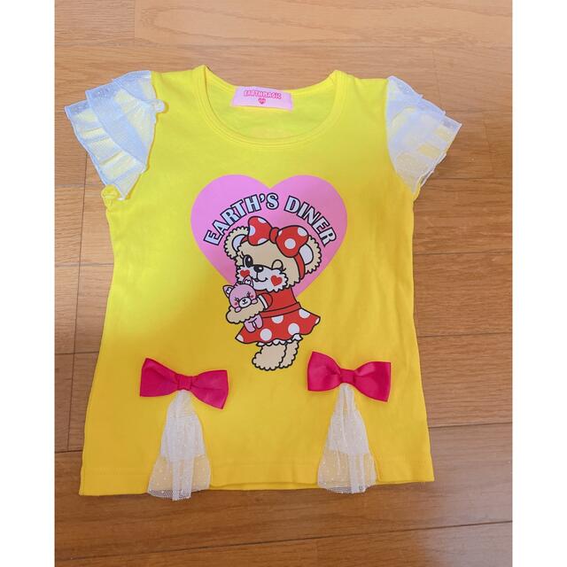 EARTHMAGIC(アースマジック)のアースマジック❤︎Tシャツ キッズ/ベビー/マタニティのキッズ服女の子用(90cm~)(Tシャツ/カットソー)の商品写真