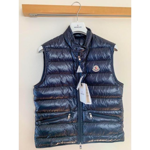 MONCLER GUI GILET モンクレール ダウンベスト ジレ ネイビー