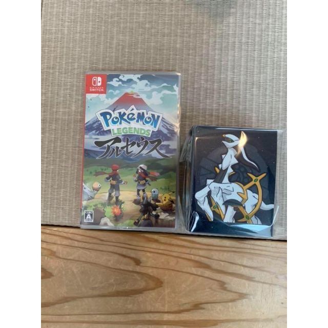 任天堂(ニンテンドウ)の新品 Pokemon Legends アルセウス カードケース付属なし エンタメ/ホビーのゲームソフト/ゲーム機本体(家庭用ゲーム機本体)の商品写真