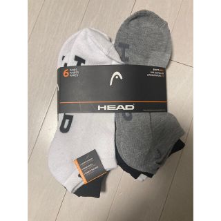 ヘッド(HEAD)のヘッドHEAD メンズソックス　6足セット　新品未使用(ソックス)