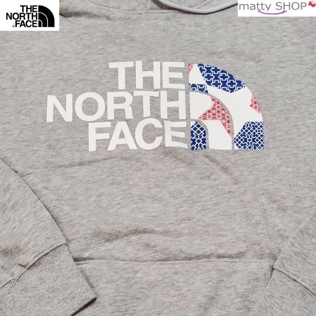 14 THE NORTH FACEパーカー グレー 裏起毛 XL 新品 1