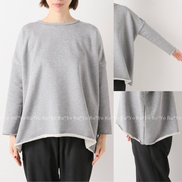 journal standard lux】ヴィンテージウラケワイドプルオーバー-eastgate.mk