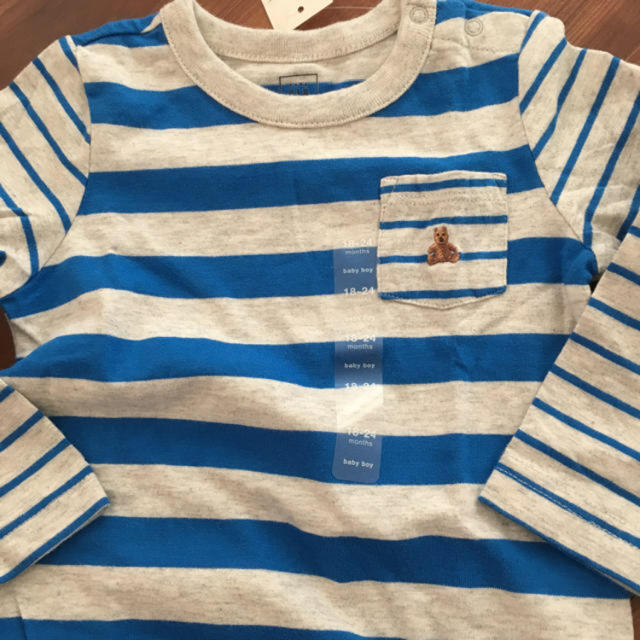 babyGAP(ベビーギャップ)のbaby GAP新品ロンパース キッズ/ベビー/マタニティのキッズ服男の子用(90cm~)(下着)の商品写真