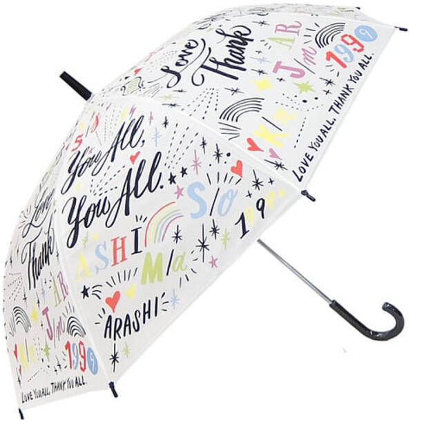嵐(アラシ)の嵐 ビニール傘 レディースのファッション小物(傘)の商品写真