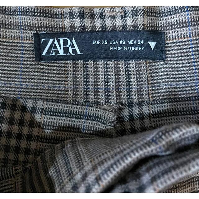 ZARA(ザラ)のZARA チェックパンツ レディースのパンツ(カジュアルパンツ)の商品写真