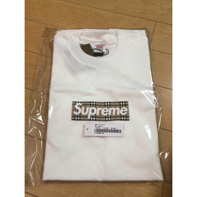 Supreme - Supreme/Burberry Box Logo Tee size S