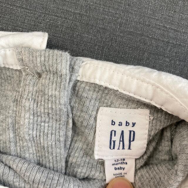 babyGAP(ベビーギャップ)のお値下げ！baby gap 80 半袖襟付きロンパース キッズ/ベビー/マタニティのベビー服(~85cm)(ロンパース)の商品写真