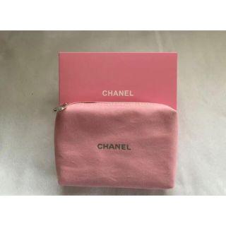 シャネル(CHANEL)の【CHANEL】シャネル ノベルティ コフレ限定ポーチ　ピンク(ポーチ)