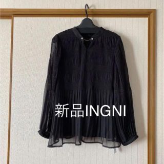 イング(INGNI)の新品❤️タグ付き　INGNI マジョリカ2wayブラウス　定価4290円(シャツ/ブラウス(長袖/七分))