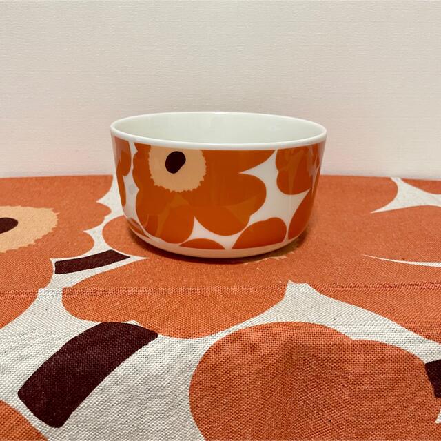 marimekko マリメッコ　 UNIKKO アプリコットボウル＋ティータオル